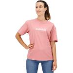 Magliette & T-shirt scontate rosa XL di cotone mezza manica con manica corta per Donna Napapijri 