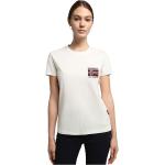 Magliette & T-shirt scontate bianche XL di cotone mezza manica con scollo rotondo per Donna Napapijri 