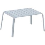 Tavolini blu in alluminio 