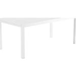 Tavoli bianchi in alluminio allungabili 8 posti per 8 persone 