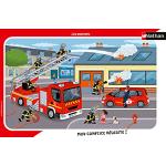 Puzzle classici per bambini pompieri per età 2-3 anni 