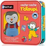 Nathan - Cache Cache Tchoupi - Gioco elettronico con figura parlante - Educativo e in evoluzione - Ascolta, divertiti e trova T-choupi - 4 giochi - Per bambini da 1 a 5 anni