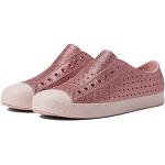 Sneakers slip on larghezza E casual rosa numero 37,5 con allacciatura elasticizzata impermeabili per Donna Native 