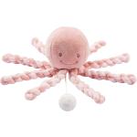 NATTOU Cuddly Octopus PIU PIU giocattolo di pelouche con melodia Lapidou Old Pink / Light Pink 0 m+ 1 pz