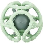 NATTOU Teether Silicone Ball 2 in 1 dentaruolo Mint 4 m+ 2 pz