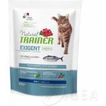 Natural Trainer Exigent Cibo Secco per gatti adulti gusto pesce azzurro 300 g