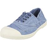 Sneakers larghezza E casual blu chiaro numero 39 di gomma sostenibili traspiranti per Donna Natural world 