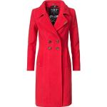 Cappotti corti eleganti rossi 3 XL taglie comode per Donna Navahoo 