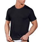 Magliette & T-shirt nere XL di cotone a girocollo mezza manica con scollo rotondo per Uomo Navigare 