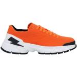 Sneakers stringate arancioni numero 41 di gomma tinta unita con stringhe per Uomo Neil Barrett 