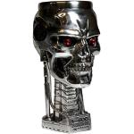 Nemesis Now Terminator Head Calice 17cm Argento, Resina con Inserto in Acciaio Inox