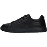 Sneakers larghezza E nere numero 40 in similpelle con stringhe platform per Uomo NeroGiardini 