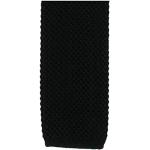 Cravatte nere in maglia per Uomo Michelsons of london 