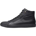 Sneakers alte larghezza E casual nere numero 45 con tacco da 3 cm a 5 cm per Uomo NeroGiardini 