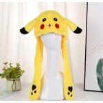 Net Celebrity peluche cartoon light Pikachu creativo flash shake sposterà il cappello nuova bambola regalo divertente periferica di animazione