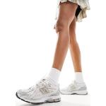 Sneakers stringate larghezza E argentate numero 38 antiscivolo per Donna New Balance 