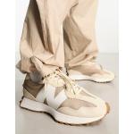 Sneakers stringate scontate bianche numero 45 di gomma antiscivolo per Donna New Balance 327 