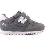 Sneakers basse larghezza A grigie numero 21 chiusura velcro per bambini New Balance 373 