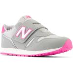 Sneakers basse larghezza E scontate rosa numero 28 chiusura velcro per bambini New Balance 373 