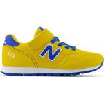 Sneakers basse larghezza E casual gialle numero 33,5 per bambini New Balance 373 