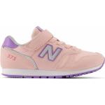 Sneakers basse larghezza A scontate rosa numero 31 chiusura velcro per bambini New Balance 373 