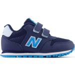 Sneakers basse larghezza A scontate blu numero 23 chiusura velcro traspiranti per bambini New Balance 500 