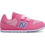 Sneakers basse larghezza A scontate rosa numero 34,5 di tessuto sintetico chiusura velcro per bambini New Balance 373 