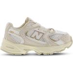 Sneakers stringate larghezza E classiche beige numero 26 per neonato New Balance 530 