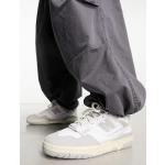 Sneakers stringate larghezza E bianche numero 38,5 di gomma antiscivolo New Balance 550 
