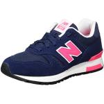 New Balance 565 Sneakers, Scarpe da Ginnastica Basse Donna, Blu (Navy/Pink), 42 EU