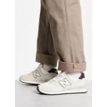 Sneakers stringate larghezza E bianco sporco numero 36,5 per Donna New Balance 574 