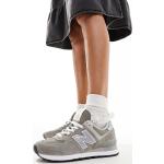 Sneakers stringate larghezza E grigie numero 47,5 antiscivolo per Donna New Balance 574 