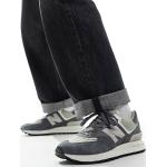 Sneakers stringate larghezza E scontate grigio scuro numero 37 di gomma antiscivolo per Donna New Balance 574 