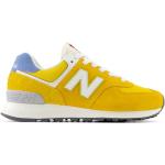 Sneakers basse scontate gialle numero 38 per Donna New Balance 574 