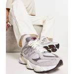 Sneakers stringate larghezza E grigie numero 44,5 di gomma antiscivolo per Donna New Balance 9060 