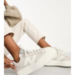 Sneakers stringate larghezza E bianco sporco numero 39,5 di gomma leopardate per Donna New Balance CT302 