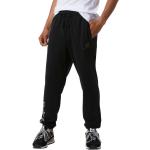 Pantaloni tuta scontati neri L di cotone sostenibili per Uomo New Balance 