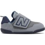 Sneakers larghezza E scontate grigie numero 18,5 chiusura velcro a strappo per bambino New Balance 