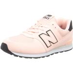 Sneakers basse larghezza E casual rosa numero 30,5 per bambini New Balance 574 