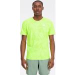 New Balance Q Speed Jacquard Short Sleeve T-shirt Verde XL Uomo