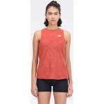 New Balance Q Speed Jacquard Sleeveless T-shirt Arancione S Donna