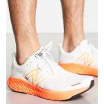 New Balance - Running 1080 - Sneakers bianche e arancioni-Bianco