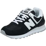 New Balance WL574, Sneaker Donna, Black, 37 EU