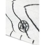 Baschi bianchi a righe con paillettes per Donna Maison Michel 
