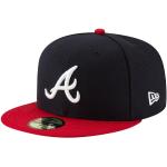 Cappelli blu navy con visiera piatta New Era 59FIFTY Atlanta Braves 