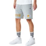 Pantaloncini scontati grigi L di cotone da basket per Uomo New Era NBA Los Angeles Lakers 