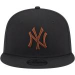 Cappelli neri traspiranti a tema New York con visiera piatta per Uomo New Era New York Yankees 