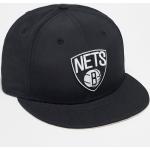 Cappelli scontati neri con visiera piatta New Era 9FIFTY Brooklyn Nets 