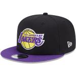 Cappelli neri con visiera piatta New Era Snapback Los Angeles Lakers 