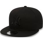 Cappelli classici neri di cotone a tema New York con visiera piatta per Uomo New Era Snapback New York Yankees 
